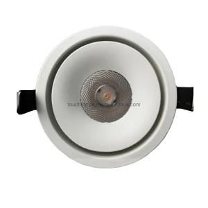 12W Round Recessed Aliuminum LED Spot Light Wall Washer, Use in Hospitals/Factories/Hotels/Offices