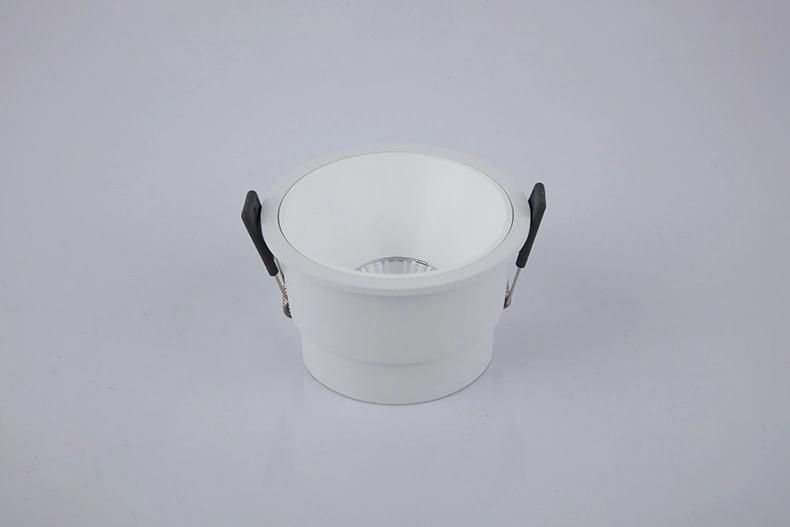 Hotel Corridor COB Recessed Ceiling Downlight Round and Square Mini Cabinet Lights Cutout 55mm LED Down Lights