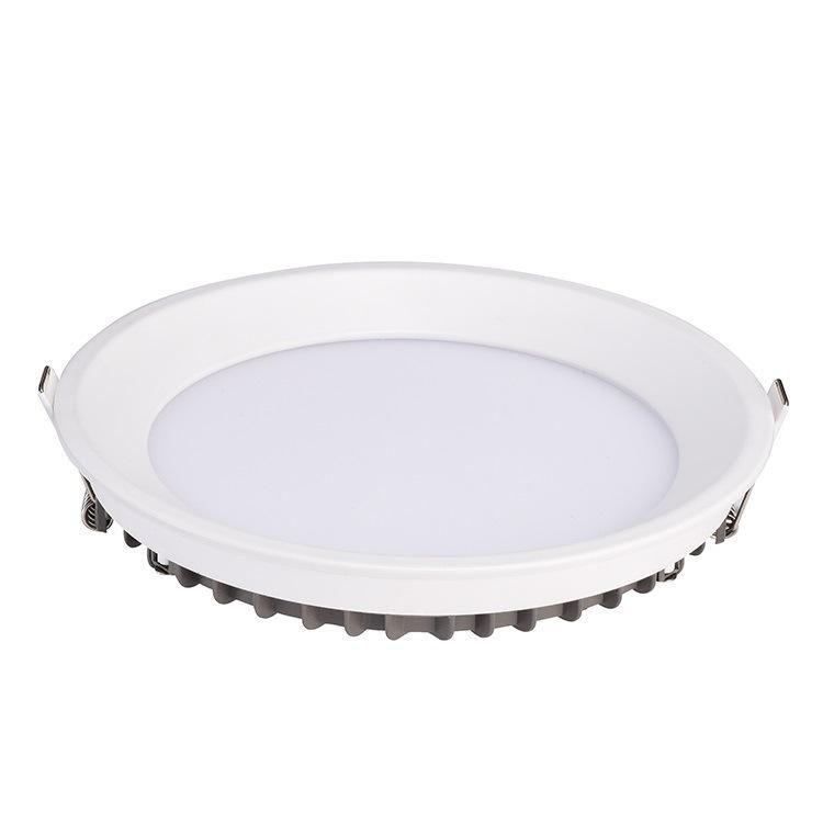 Round/Square 8W 16W 24W Epistar SMD 2835 Recessed Fixed LED Flat Panel Light