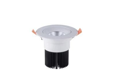 Dimmable 12W/20W/30W/40W/50W COB LED Downlight with Cutout 110mm