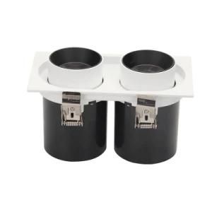 7W/12W/15W/20W/25W Warm White AC220-240V Beam Angle 15degree/24degree/36degree/60degree High Quality Recessed Mounted Dimmable LED Spot Light