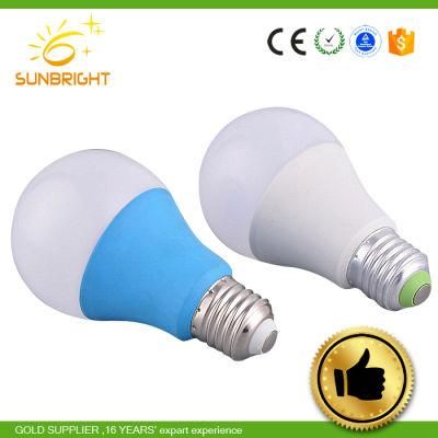 E27 Aluninum and Plastic Cover LED Lamp with Good Price