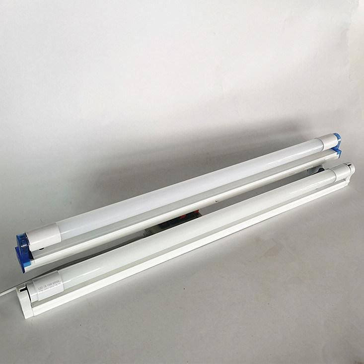 Glass Tube T8 SMD LED Tube Light 18W (36W halogen tube Equivalent) 1600lm 3000-6500K IC Driver IP20 G13 320degree with CE Approved