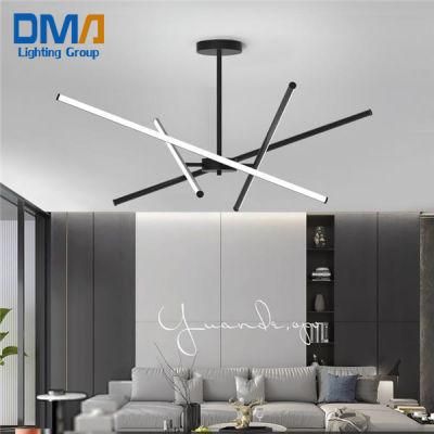 Wholesale 45W Modern Acrylic Restaurant Lighting LED Pendant Light Living Room Hanging Ceiling Light