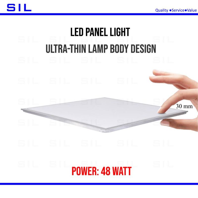 High Quality LED Panel Light 600X600 Ceiling Light 48W Ceiling Surface Mounted LED Panel Light for Home Shopping Mall