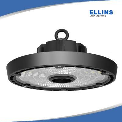 150lm/W 100W IP65 Industrial UFO LED High Bay Lights with Sensor