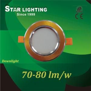 12W Gold Recessed LED SMD Down Light Round Deep Ceiling