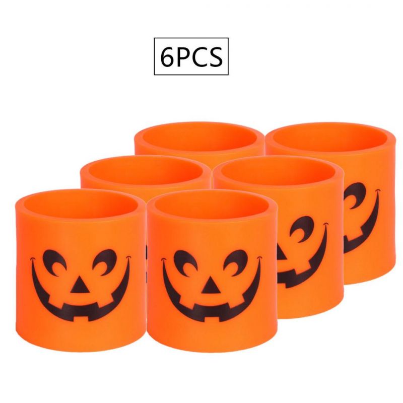 Party Supplier Craft Gift Pumpkin Halloween Decoration LED Light Candles