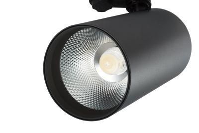 30W COB Track Light with Lens 10, 20, 30 Degree for Store 3 Years Warranty