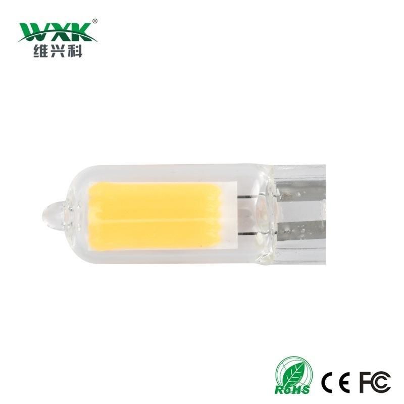 New LED Light G9 G4 LED Bulb E11 E12 14 E17 G8 Dimmable Lamps 110V 220V Spotlight Bulbs Glass Body Lamp Installed Chandeliers