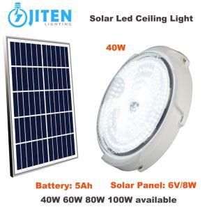 ABS Housing 40W Solar LED Ceiling Light for Residential Indoor Lighting