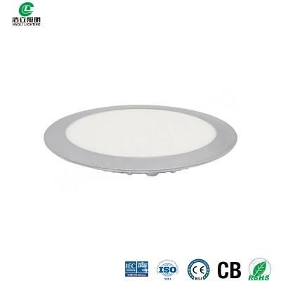 12W Dimmable in 3 Stages Round LED Recessed LED Panel CRI 80, PF0.9, 100lm/W Dimmable 3 CCT Changing Ceiling Lamp with CE RoHS for Living Room