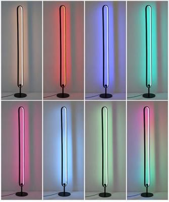 LED Modern U-Shaped Desk Lamp Hotel Bedroom Bedside