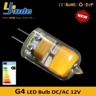 12V 2W G4 Capsule LED Mini Bulb 1208COB LED Light for Chandelier