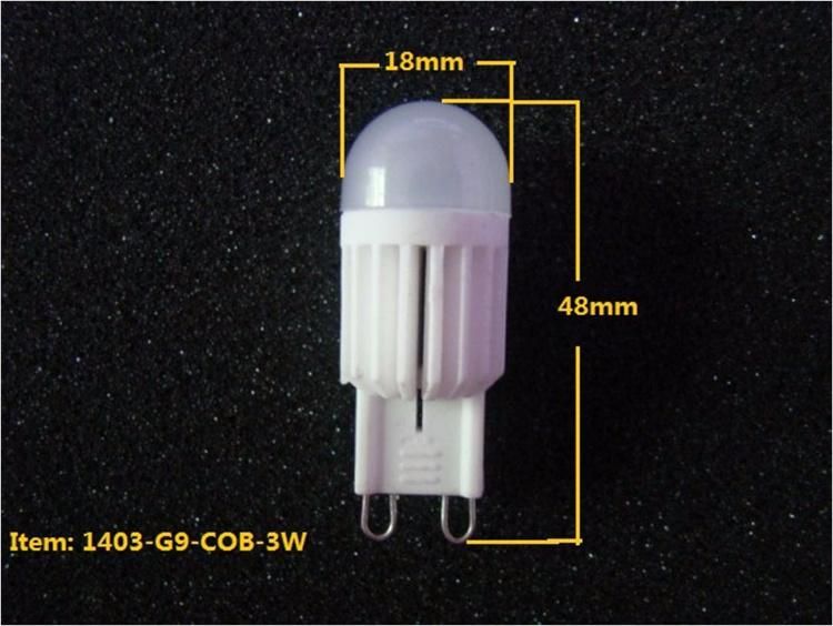 230V Cool Wite Capsule Dimmable LED G9 Base Bulb