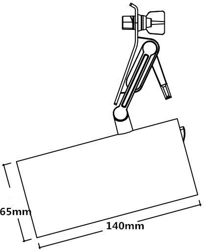 15W 24W 32W Side Mounted Spot Light