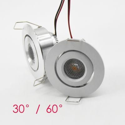 CREE 12V-24V Mini Spotlight 3W Cabinet Spot Light Adjustable