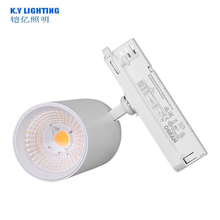 15W 20W 25W 30W 35W 95/9 Ra Driver and Adapter Integrated LED Lights Tracklight Lighting LED Track Spot Light