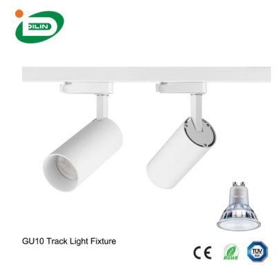 PAR16 LED Track Lights Housing Cylinder Energy Saving Lamp Fixture Gu5.3 GU10 Bulb Lighting for Modern Apartment