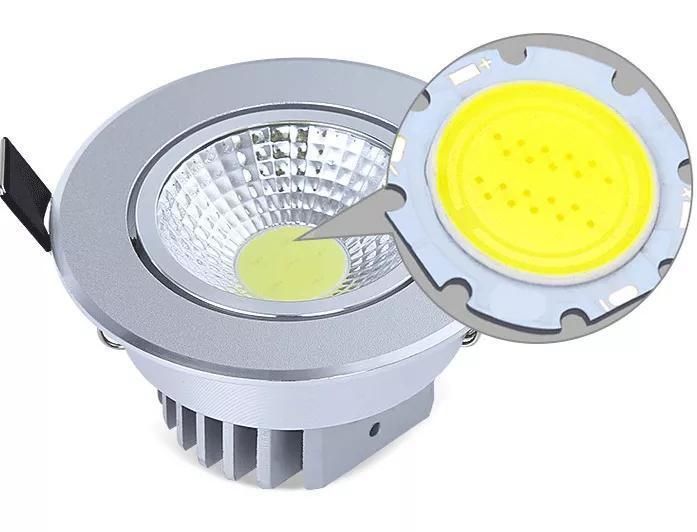 Simple Circular Recessed 3W/5W/7W/9W12W COB LED Living Room Downlight