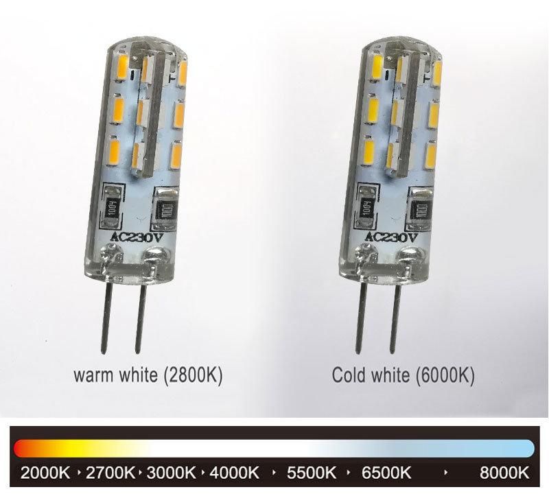 110V 220V Corn LED Bulb 2W G4 LED Bulb