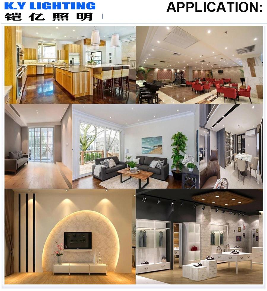 2022 New Factory Sale10W12W 18W 20W 30W 35W 40W 45W LED COB Recessed Downlight Grille Lights Spotlight LED Down Light