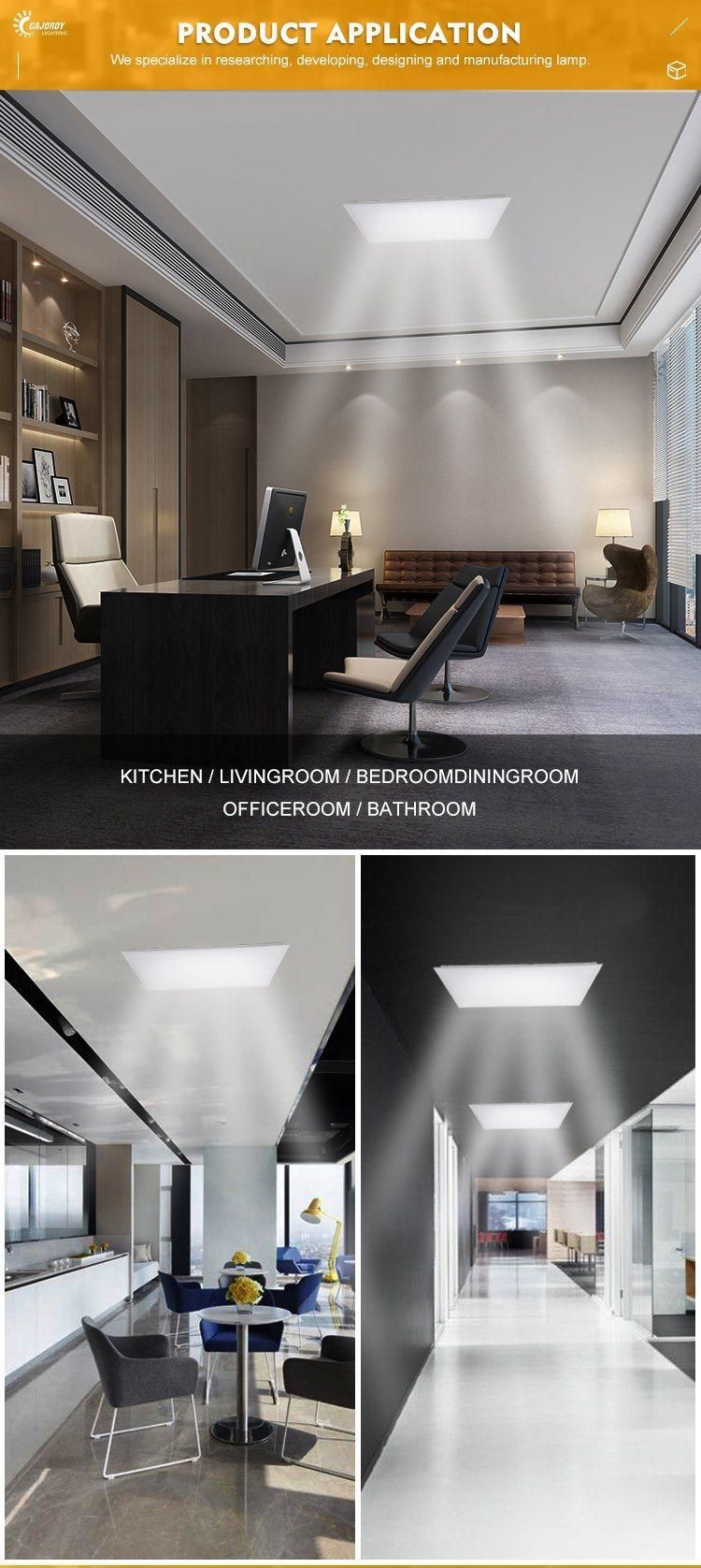 Round 48W Double Backlight LED Panel Lampforbright 220V Panel Light