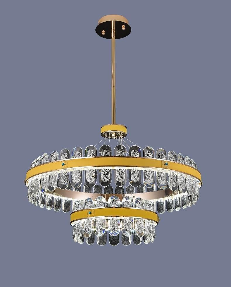 The Latest Fashion Metal Dining Chandeliers Luxury Crystal Chandelier
