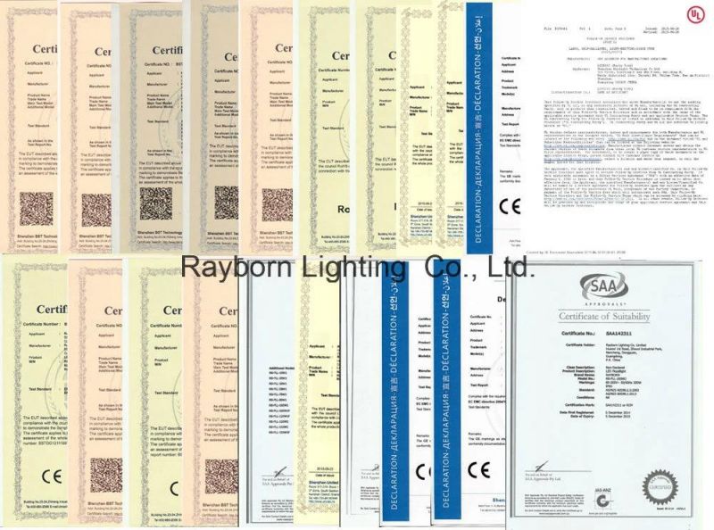 Industrial Workshop High Bay Lighting 200 Watt LED Warehouse Aisle Linear Light