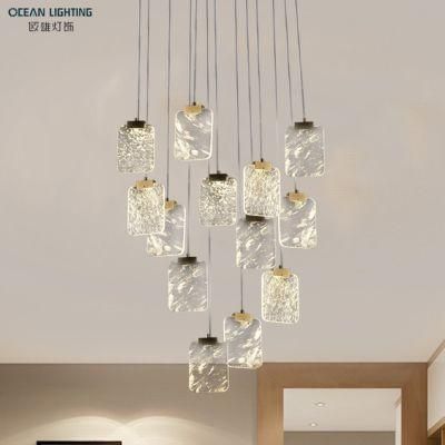 Indoor Decor Lighting Ocean Lamp Nodic Modern Crystal LED Simple Pendant Lighting