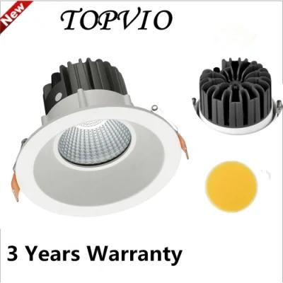 China Gold Supplier 100lm/W LED Ceiling Downlight COB LED Downlight