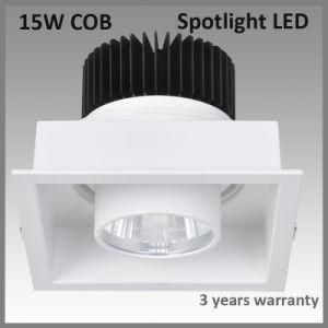Square 15W CREE LED Spots for Recessed Installation (BSCL128)