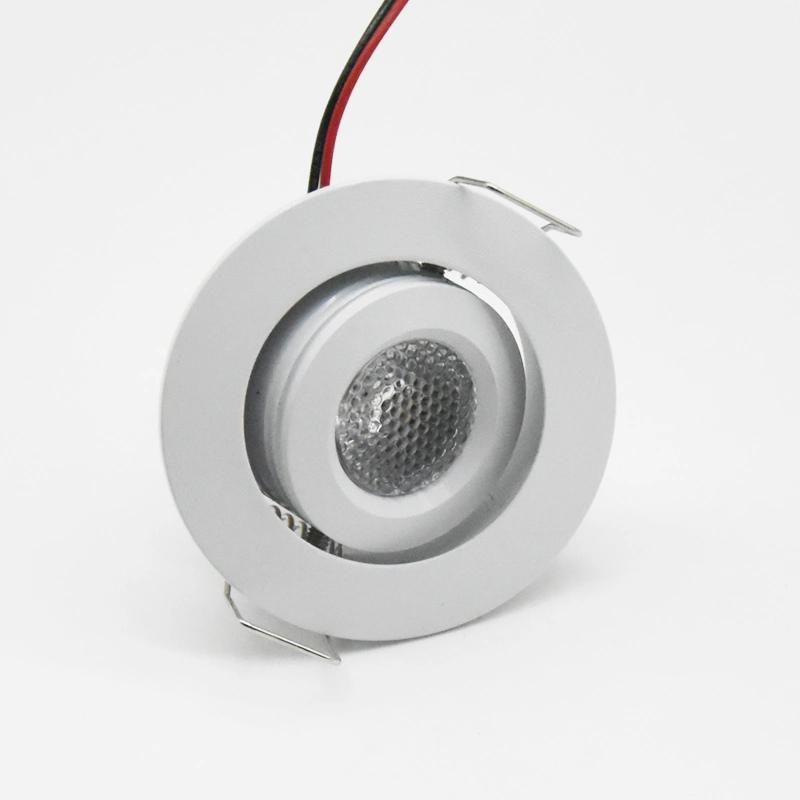 Indoor 3W 12V 24V CREE Mini LED Spot Light for Hotel House Showcase Display Lighting