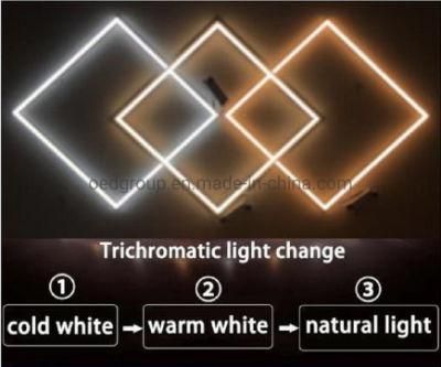 CCT Changing by Switch Isolated LED Color X 3 Driver 600X600mm 36W LED Frame Light