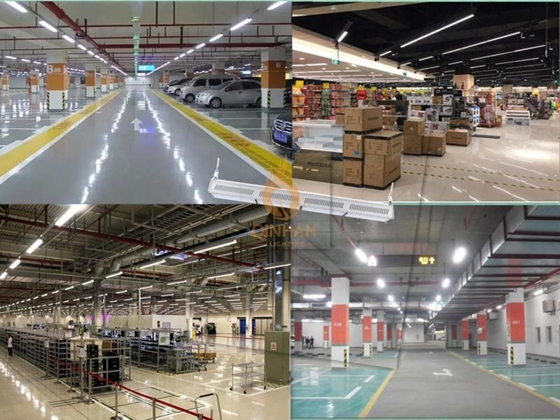 100W 200W 300W 400W 500W LED Pendant Linear Highbay Tri-Proof Light for Indoor Industrial Factory Workshop Warehouse Gymnasium Museum Shopping Mall Lighting