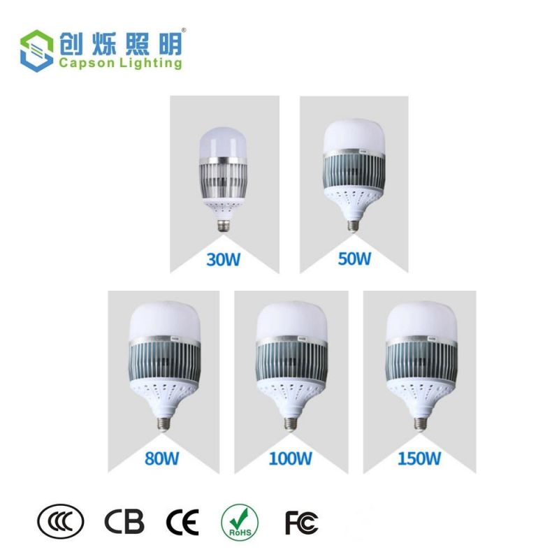 LED Bulb 30W 50W 80W 100W 150W Warehouse Industrial Lighting High Bay Light