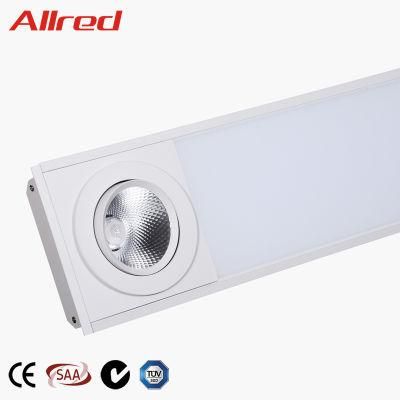 for Office Lighting 12W 18W 24W 30W Aluminum Light Fixtures LED Linear Batten Light