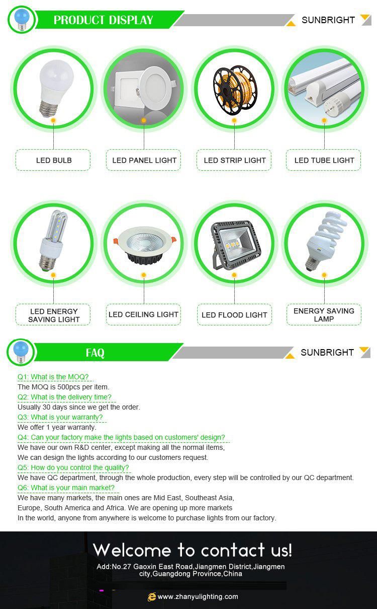 Economic Replacement for CFL U Shape 8W LED Bulb Light