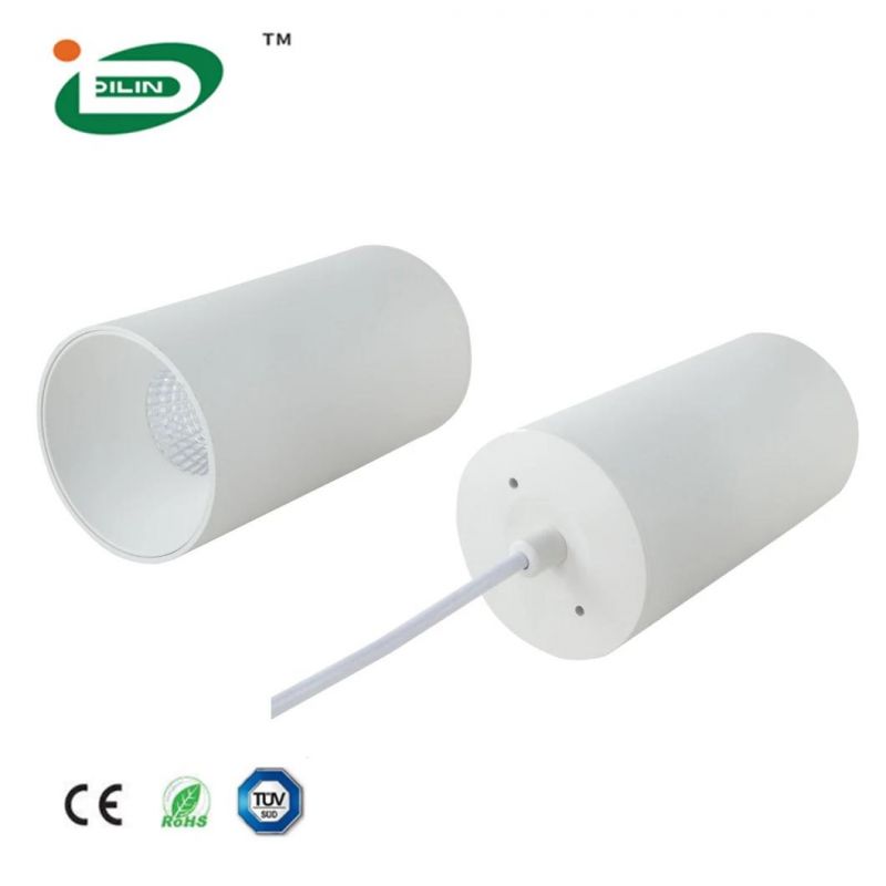 18W Canopy Lights LED COB Pendant Light Modern Cylinder Ceiling Lamp Copper Lighting
