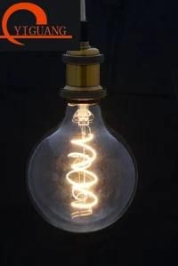 G125 Flexible Filament LED Light Bulb with E27 Screw Base