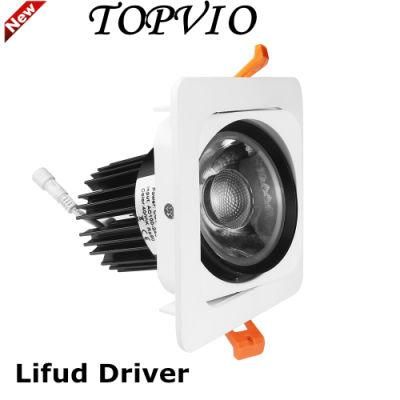 Lifud/Philip Driver CREE COB 15W Square LED Down Light