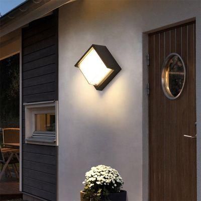 Square EMC Approved Oteshen Foshan IP65 PC Wall Lamp LED Light ODM Lbd2460-12