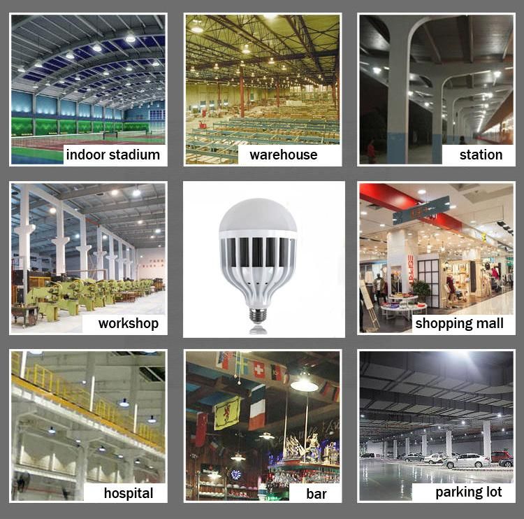 15W E27 E40 High Power LED Bulb for Warehouse