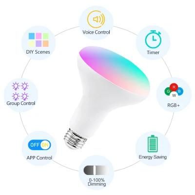 9W Br30 Music Sync+Group Control Smart LED Bulb