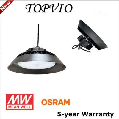 Hot Sell CE RoHS Listed 100W 150W 200W Industrial Retrofit Lamp Fixture UFO LED High Bay Light