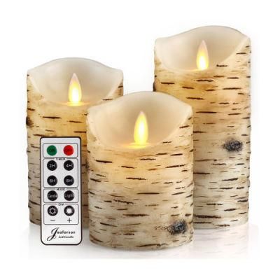 LED Candle with Moving Flame and 10 Keys Remote Control Candle LED