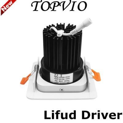 Lifud 10W/15W/20W CREE COB LED Downlight White Silver