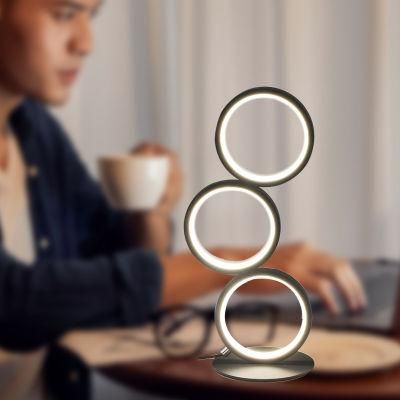 New Three-Color Lamp Reading Eye Protection Lamp Bedside Atmosphere Lamp Bedroom Lamp LED