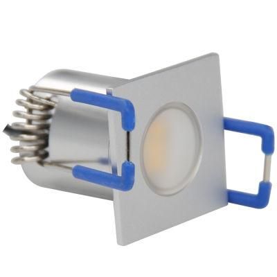 DC12V Recessed Mounted Square Mini LED Aluminum Waterproof Downlight