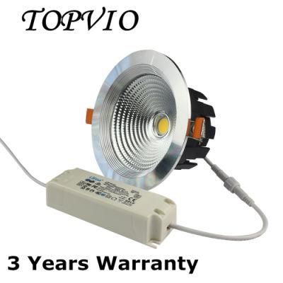 Die-Cast Aluminum 10W COB Downlight LED Spot Lamp